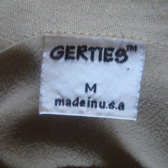 GERTIES Kimono Crop Jacket Top Layer Khaki Lagenlook - Picture 10 of 11